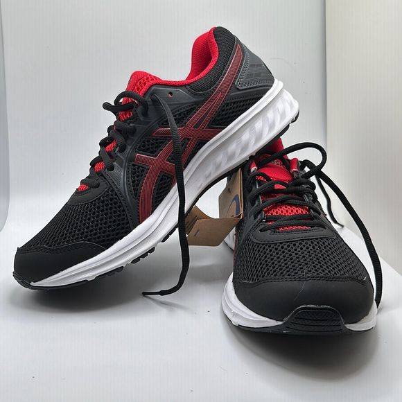 ASICS Men's Jolt 2 Running Shoes 9 EXTRA WIDE RED/BLACK - Picture 7 of 7